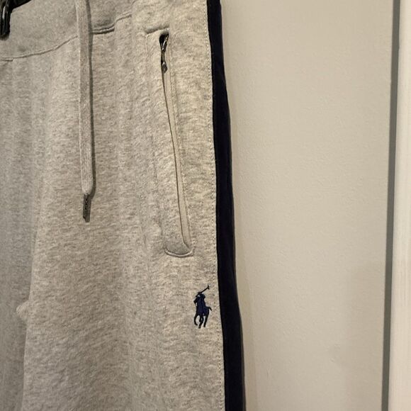 Polo Ralph Lauren Men's Large Tall LT Double Knit Sweatpant - Grey HTR - Picture 2 of 7